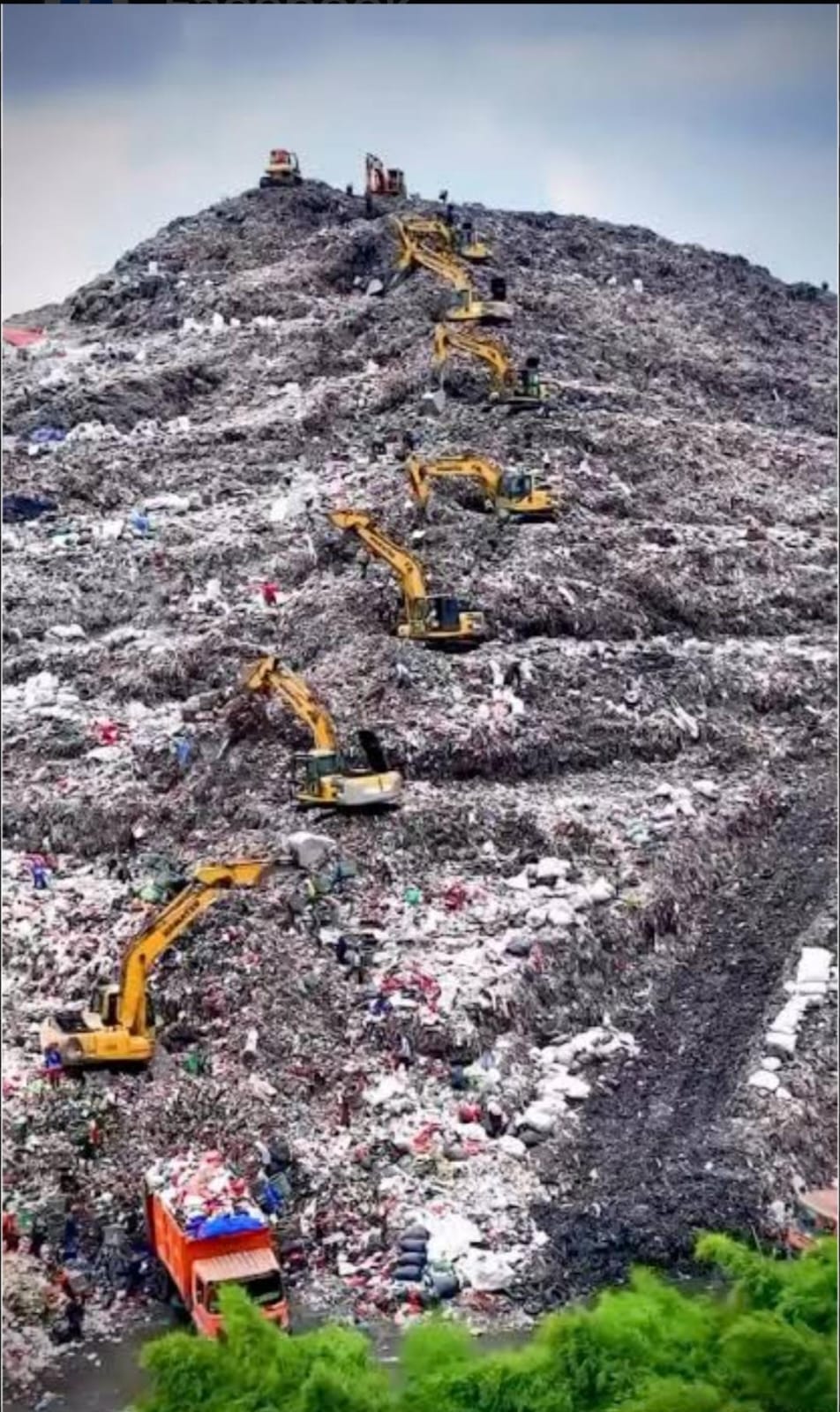 Scale of Indonesia's waste challenge